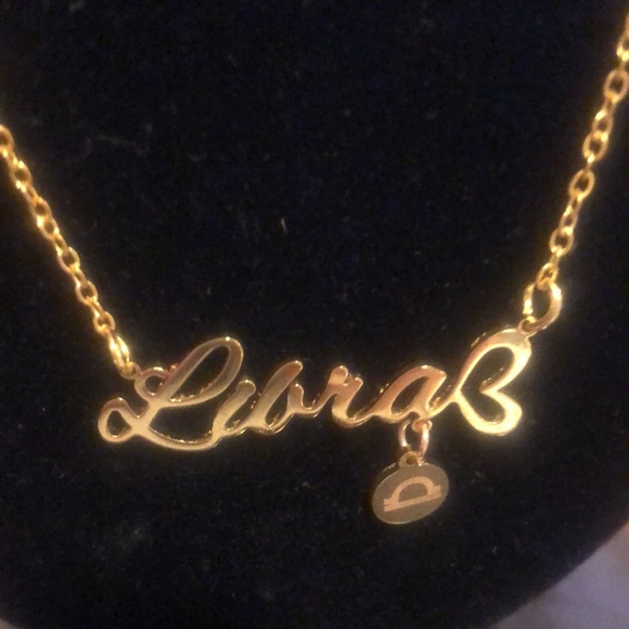 Austrian Crystal LIBRA zodiac Necklace - Picture 2 of 5